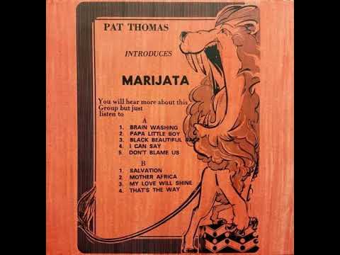 Pat Thomas "Introduces" Marijata -- Mother Africa [1976]
