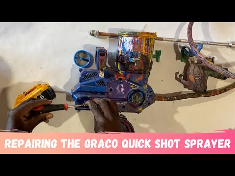 Graco Ultra QuickShot Airless Sprayer - Troubleshooting & Repairing