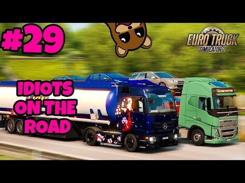 Euro Truck Simulator 2 Multiplayer: IDIOTS on the Road | Random & Funny Moments | #29