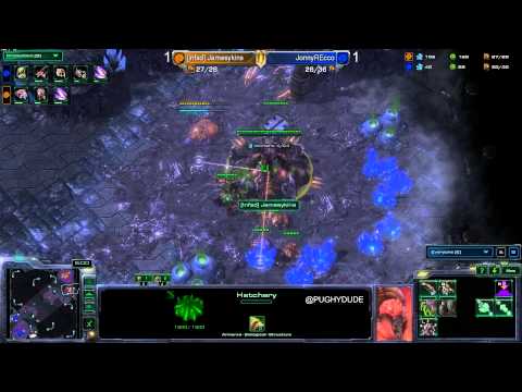 HoTS UK Pro Series JonnyRecco v Infused Jamseykins ZvZ G3