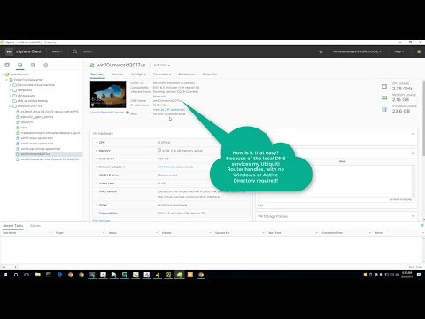 VMworld 2017 US - TinkerTry IT @ home's VMware vSphere 6.5U1 demo featuring Intel Xeon D