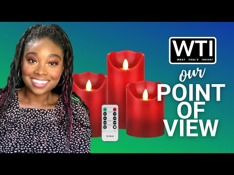 Vinkor Flameless Candles - WTI product video review