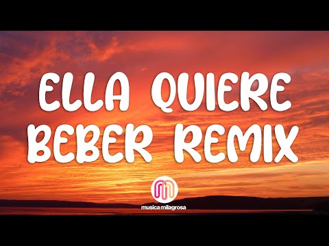 Anuel AA - Ella Quiere Beber Remix (Letra/Lyrics) ft. Romeo Santos