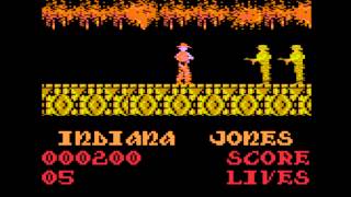 Indiana Jones: The Last Crusade for the Atari 8-bit family