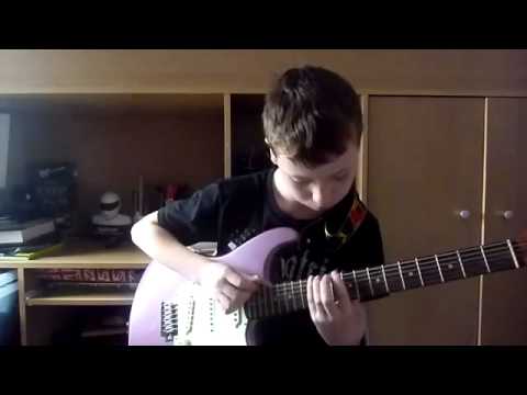 Ryan O'Mara (aged 12) - Joe Satriani - Jumpin' In Cover
