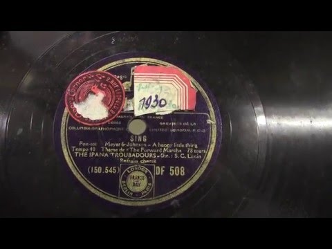 The Ipana troubadours: Sing. (1930).