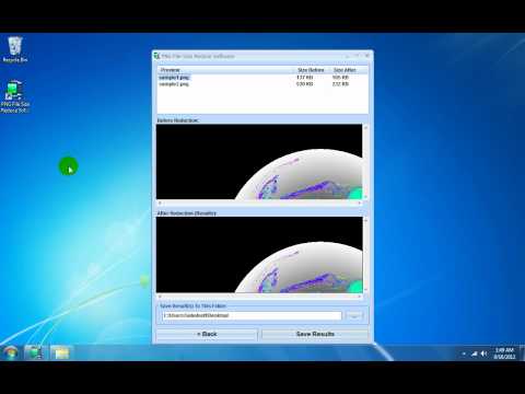 PNG File Size Reduce Software