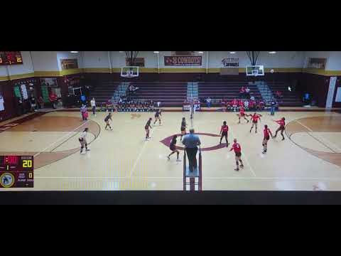 Redus Volleyball Training: Safe Signal on Back Row Setter legally dumping the ball over the net