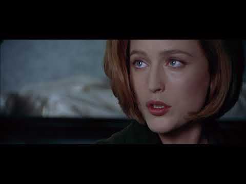 Trailer end card over the X-Files logo as the main motif resolves
