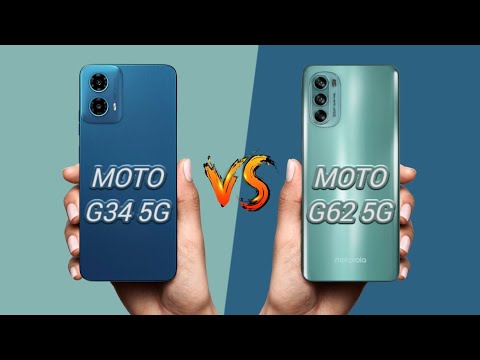Motorola G34 5G vs Motorola G62 5G