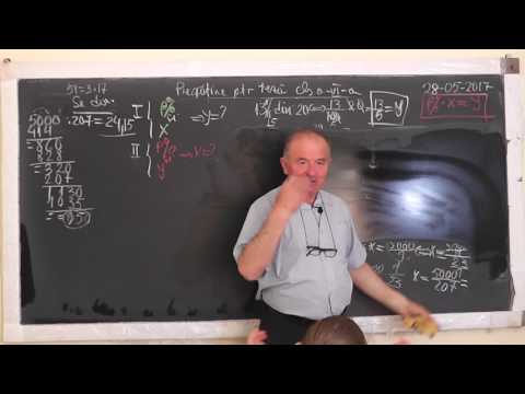 2/2 Lectia 1525 Preg. TEZA: Semnele la algebra Fractii Rapoarte Proportii Procente Probleme Clasa 6