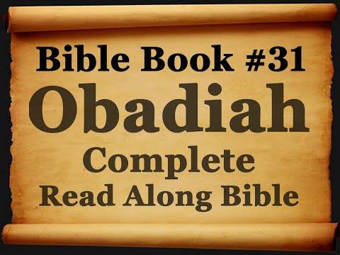 Bible Book 31. Obadiah Complete King James 1611 Authorized Read Along Holy Bible - Diverse Readers