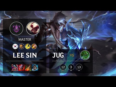 Lee Sin Jungle vs Zac - KR Master Patch 11.23