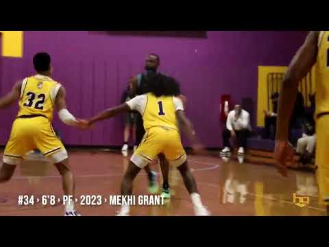 Mekhi Grant - PF, 6'8, 2023 - Combine Academy