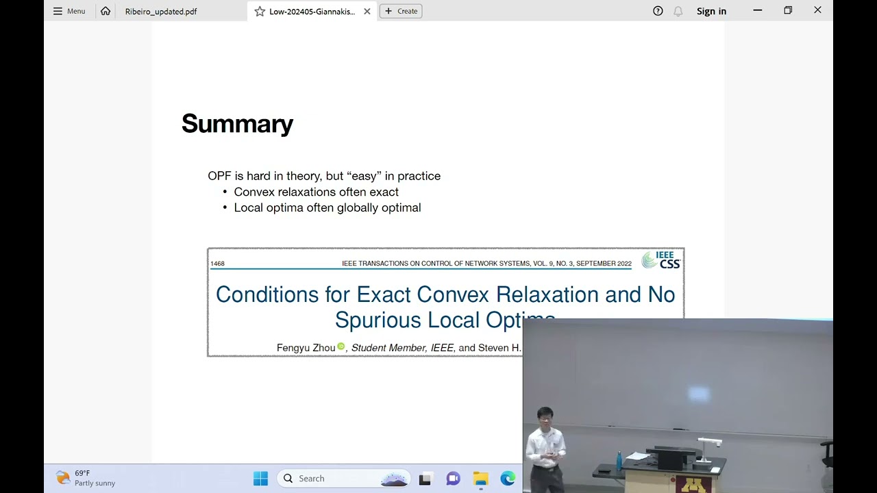 Optimization, Learning and Control of Power Grid