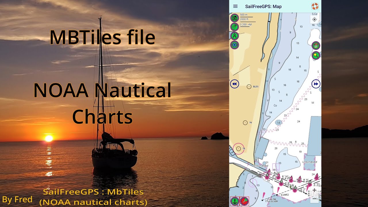 SailFreeGPS: MBTiles files (NOAA Nautical charts)