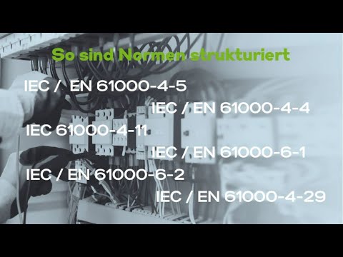 Übersicht über die EMV Prüfungen und Organisation der IEC Normen