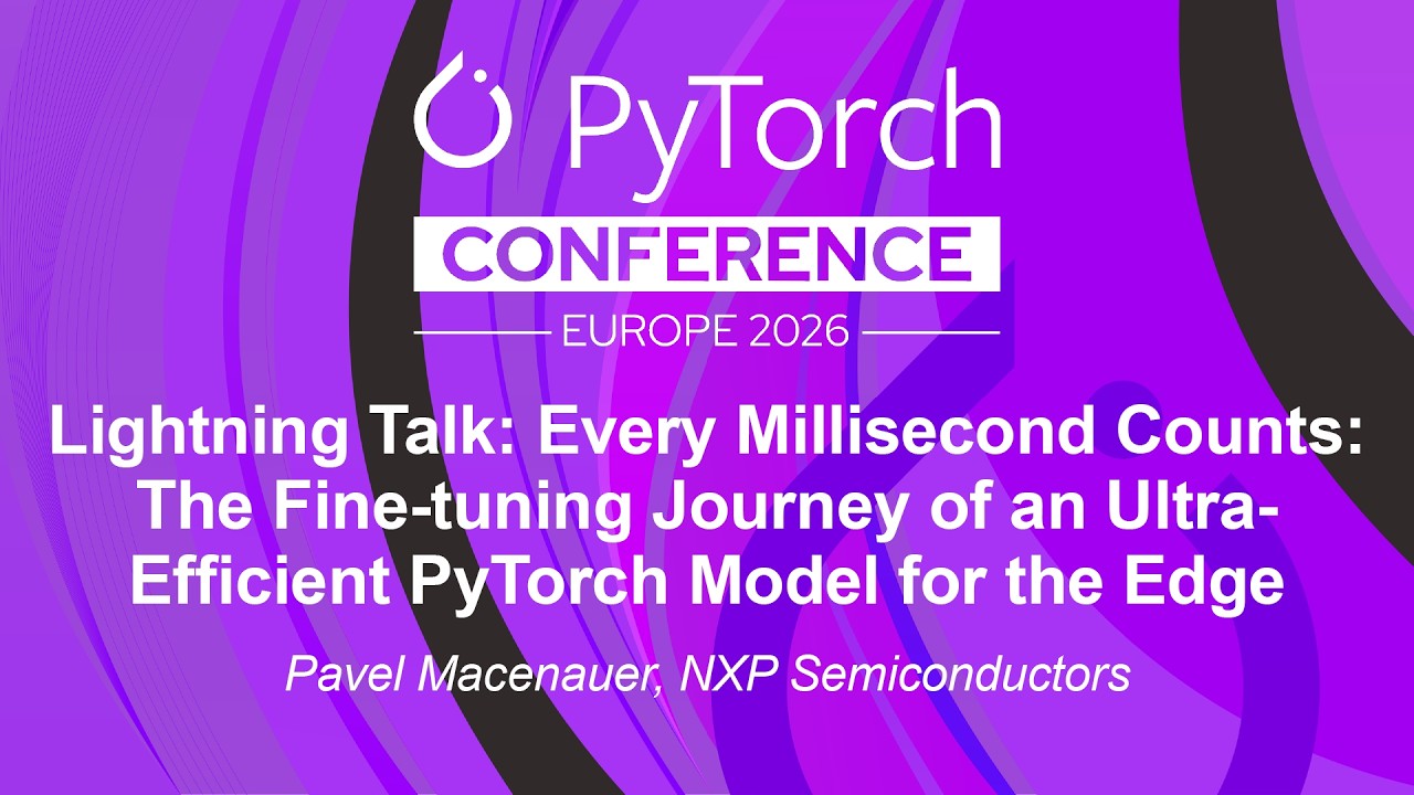 Lightning Talk: Every Millisecond Counts: The Fine-tuning Journey of an Ultra-Eff... Pavel Macenauer