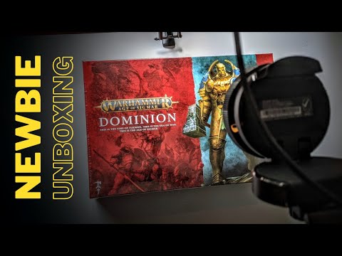 NEW Warhammer Age of Sigmar AOS Dominion Unboxing