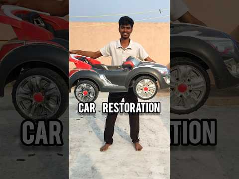 how to restore a car 👨🏻‍🔧🤯 #entrepreneur #automobile #rccar#computer #carrestoration#rebuild #shorts