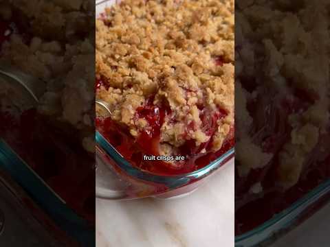 Strawberry Rhubarb Crisp