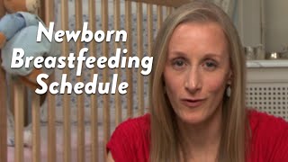 Newborn Breastfeeding Schedule | CloudMom