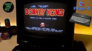 Donkey Kong (2025) | Arok 2025 1st Place | Commodore Plus/4 Review