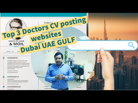 Best platforms for doctors to post CV in Dubai Gulf — Dubai healthcare video by Spectronix Consultancy