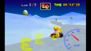 MK64 - former world record on Frappe Snowland - 2'00"17 (NTSC: 1'39"94)