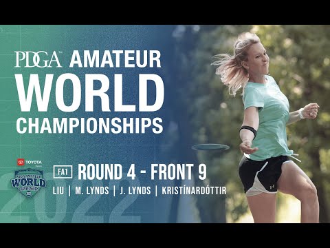 2022 PDGA Amateur Worlds | R4F9 | FA1 Lead | Liu, M. Lynds, J. Lynds, Kristínardóttir