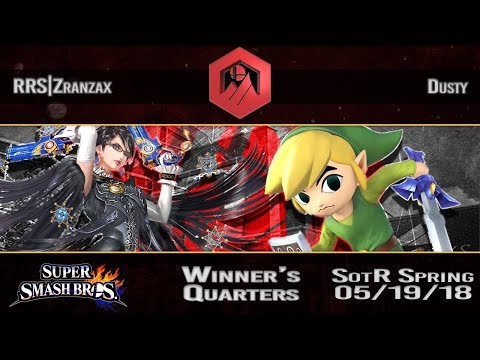 SotR Spring 2018 - RRS|Zranzax (Bayonetta) v Dusty (Toon Link) - Winner's Quarter Finals