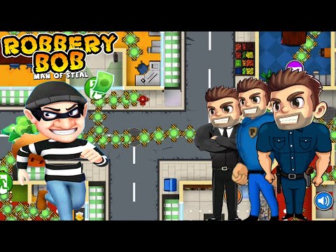 Robbery Bob | Challenge : Use Bald Guard Costume - Path By Teleportation Part 333