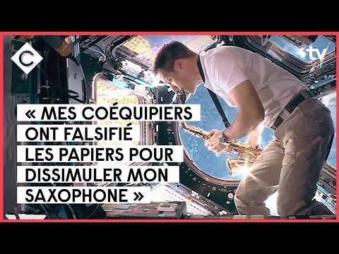Thomas Pesquet et Garou - C à vous - 11/04/2022