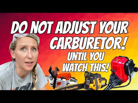 Revealing The Truth About Carburetor Adjustments. When NOT To Do Them And WHY!