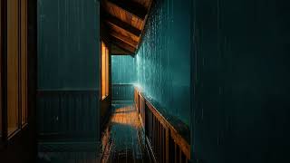 Cozy Cabin Vibes on a Rainy Night 🌧️🔥