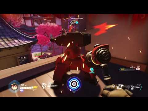 Overwatch Beta - Torbjorn Gameplay