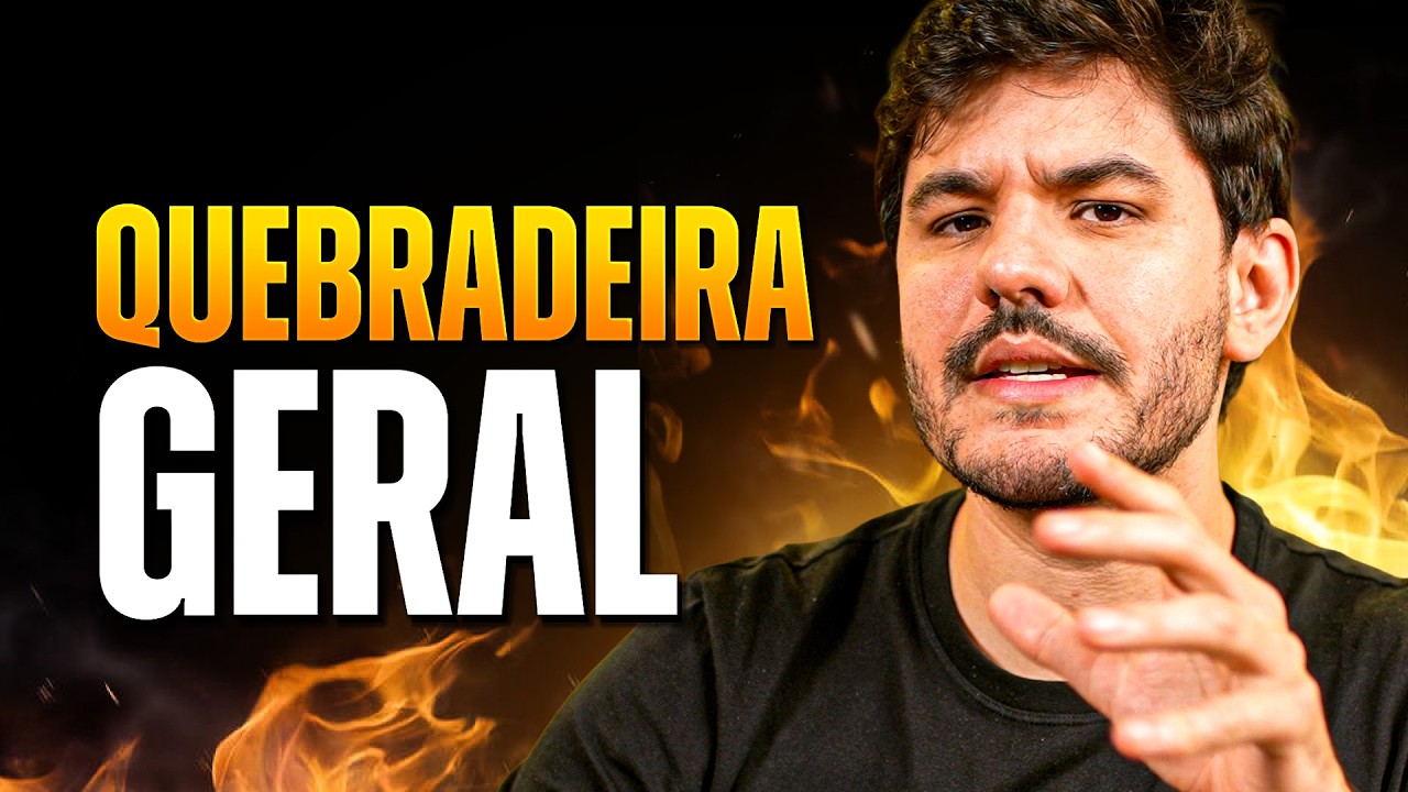 🚨 A QUEBRADEIRA COMEÇOU: por que tantas empresas estão falindo no Brasil?