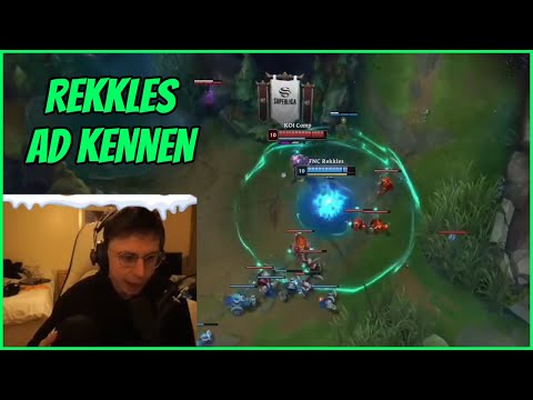 Caedrel Reacts To REKKLES Solo Bolo With AD KENNEN