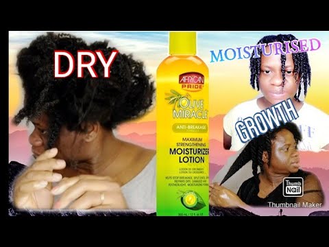 how to use African pride olive miracle strengthening...
