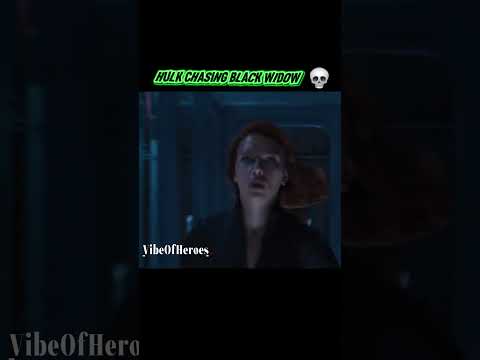 Hulk Chasing Black Widow #marvel #avengers #hulk #blackwidow