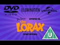 Opening To The Lorax 2012 UK DVD Hindi Option