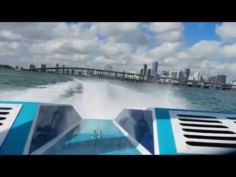 Miami Vice Boat hammer down