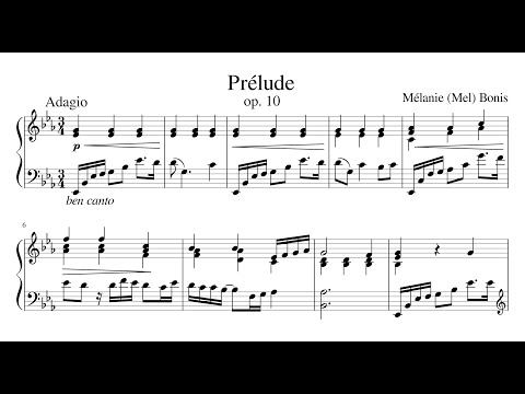 Mélanie Bonis: Prélude, Op.10