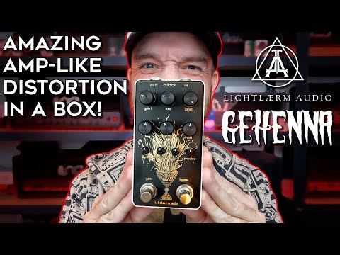 The BEST Distortion Pedal I EVER Tried?! (Lichtlaerm Audio Gehenna)