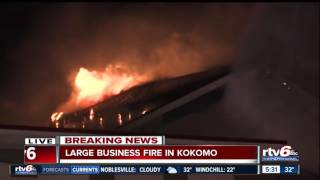 VIDEO: Popular Kokomo restaurant on fire