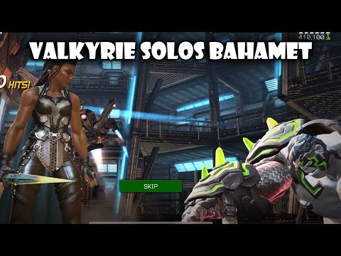 Valkyrie Solos Act 8.2 Bahamet boss! Marvel Contest Of Champions