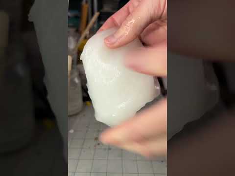 Toilet Paper Slime #toiletpaper #slime #slimemaking #slimemixing