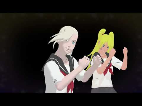 [MMD Naruto] Girls vs Boys BATTLE DOPE Naruko