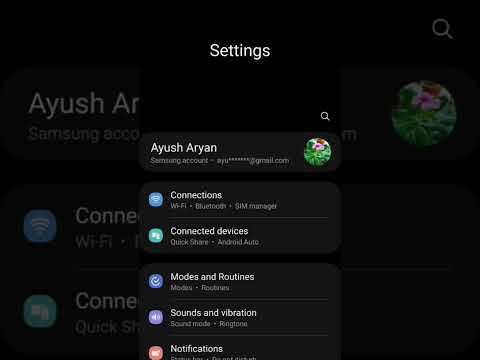 How to Turn On Always On Display in Samsung | #samsung | #shorts