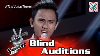 The Voice Teens Philippines Blind Audition: Ivan Navares - In Your Eyes